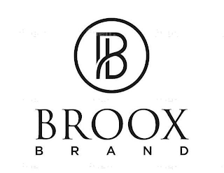 B BROOX BRAND logo
