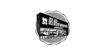 B. BROWN JEWELERS logo