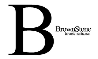 B BROWNSTONE INVESTMENTS, INC. logo