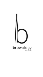 B BROWOLOGY STUDIO logo