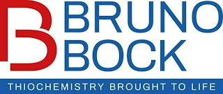 B BRUNO BOCK THIOCHEMISTRY BROUGHT TO LIFE logo