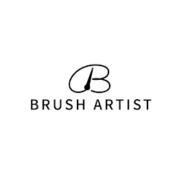 B BRUSH ARTIST logo