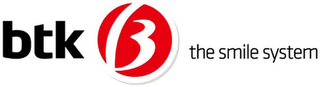 B BTK THE SMILE SYSTEM logo