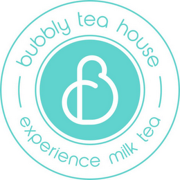 B BUBBLY TEA HOUSE EXPERIENCE MILK TEA logo