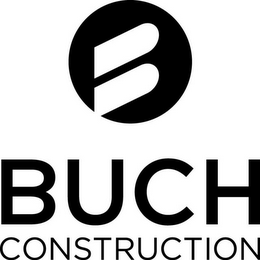 B BUCH CONSTRUCTION logo