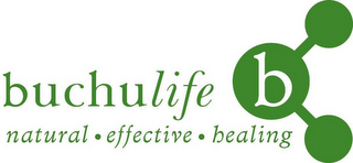 B BUCHULIFE NATURAL · EFFECTIVE · HEALING logo