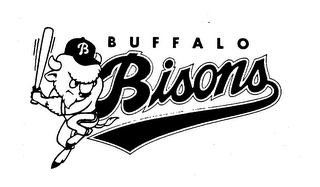 B BUFFALO BISONS logo