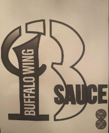 B - BUFFALO WING SAUCE logo
