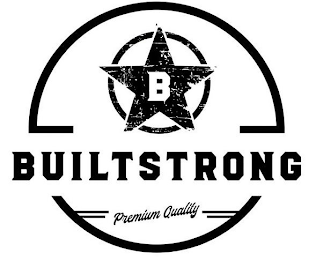B BUILTSTRONG PREMIUM QUALITY logo