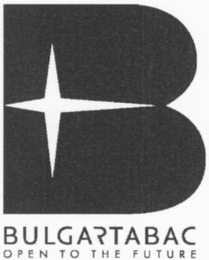 B BULGARTABAC OPEN TO THE FUTURE logo