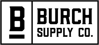 B BURCH SUPPLY CO. logo