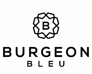 B BURGEON BLEU logo