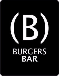 (B) BURGERS BAR logo