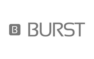 B BURST logo