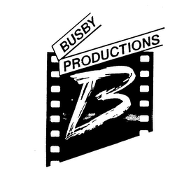 B BUSBY PRODUCTIONS logo