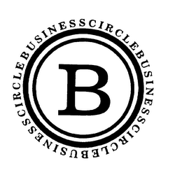 B BUSINESS CIRCLE logo