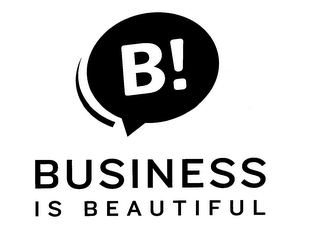 B! BUSINESS IS BEAUTIFUL logo