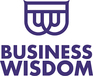 B BUSINESS WISDOM logo