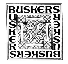 B BUSKERS logo
