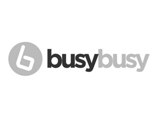 B BUSYBUSY logo