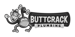 B BUTTCRACK PLUMBING logo