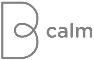 B CALM logo