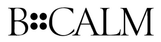 B CALM logo