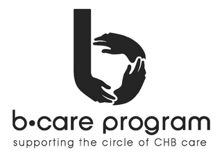 B CARE PROGRAM SUPPORTING THE CIRCLE OF CHB CARE logo