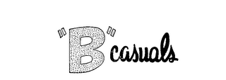 "B" CASUALS logo