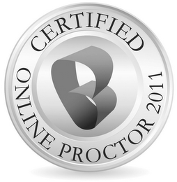 B CERTIFIED ONLINE PROCTOR 2011 logo