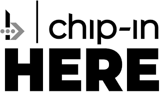 B CHIP-IN HERE logo