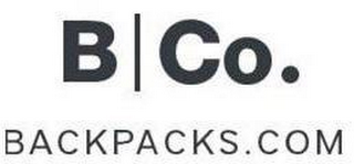 B CO. BACKPACKS.COM logo