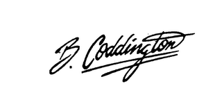 B. CODDINGTON logo