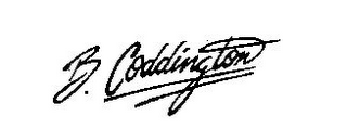 B. CODDINGTON logo