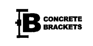 B CONCRETE BRACKETS logo