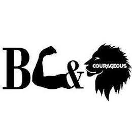 B & COURAGEOUS logo