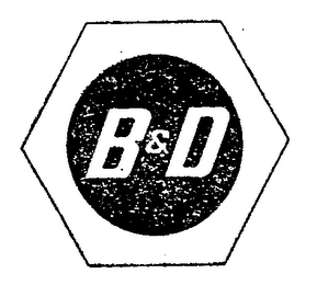 B & D logo