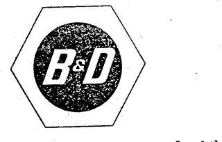 B & D logo