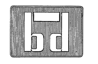 B D logo
