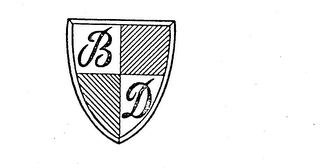 B D logo