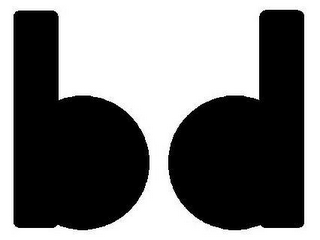 B D logo