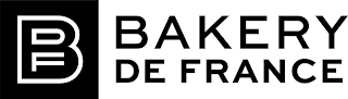 B D F BAKERY DE FRANCE logo