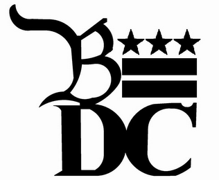 B DC logo
