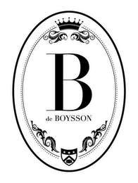 B DE BOYSSON logo