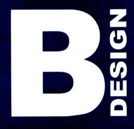 B DESIGN logo
