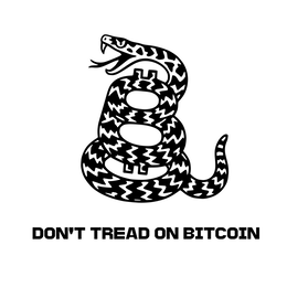 B DON'T TREAD ON BITCOIN