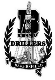 B DRILLERS BAKERSFIELD logo