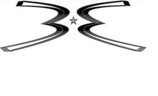 B E logo
