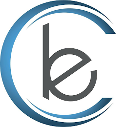 B E logo