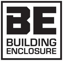 B E BUILDING ENCLOSURE logo